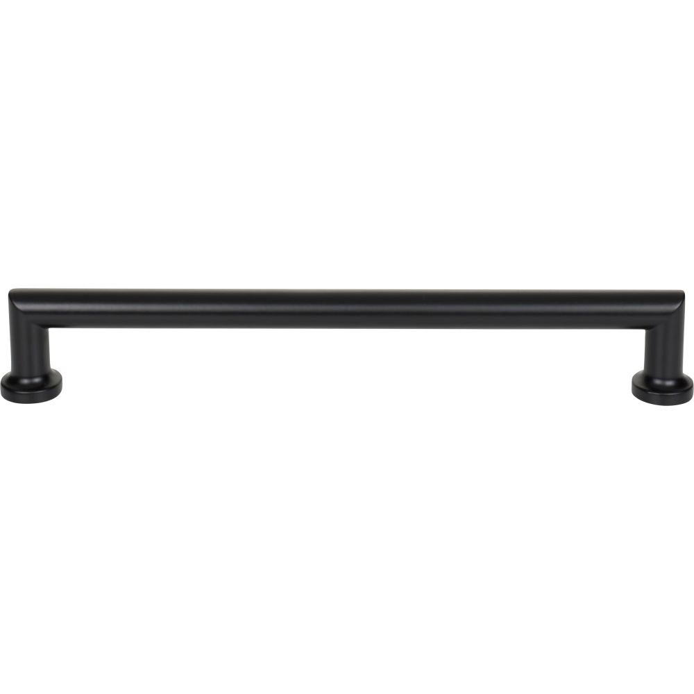 Top Knobs TK3157BLK Morris Appliance Pull 12" Center to Center in Flat Black